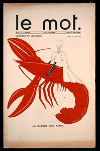 La marche sur Paris, affiche pour 